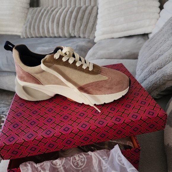 Tory Burch Pink Sneakers - Picture 3 of 5